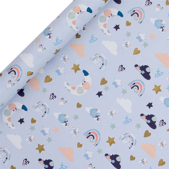 Baby Boy Roll Wrap 4m