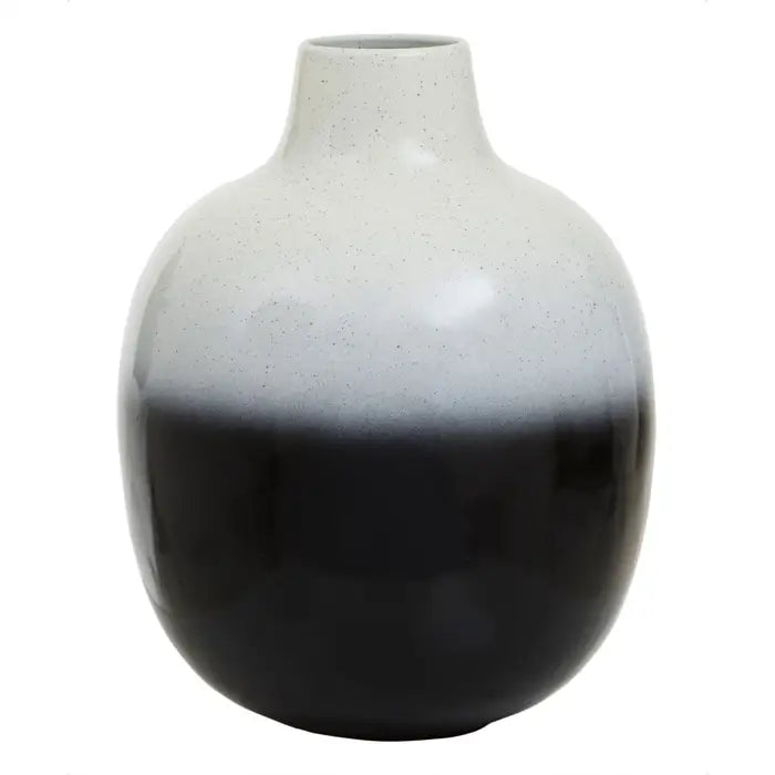 Ramus Black & White Ombre Vase - Large