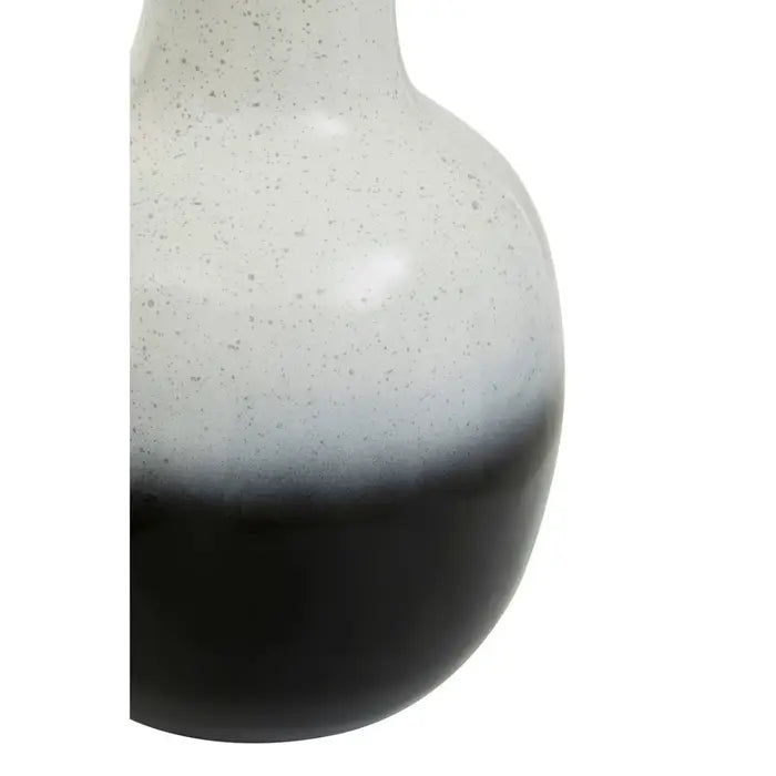 Ramus Black & White Ombre Vase - Small