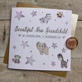 Beautiful New Grandchild - Animals & Stars