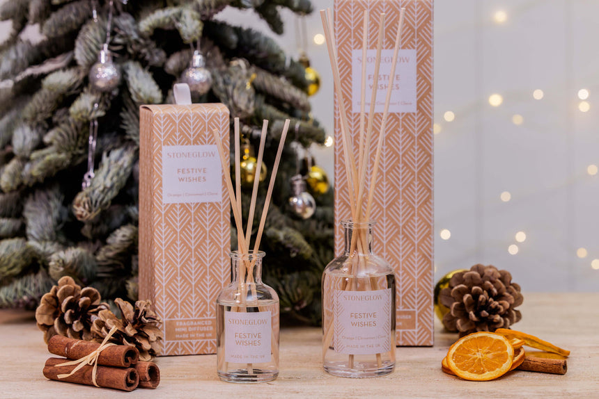 Stoneglow Seasonal Festive Wishes Reed Diffuser