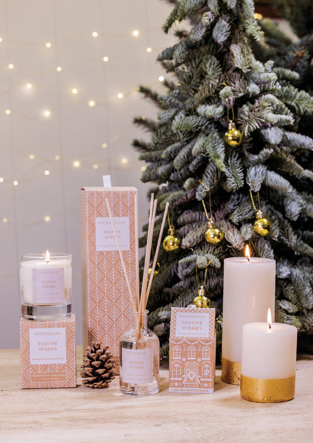 Stoneglow Seasonal Festive Wishes Reed Diffuser