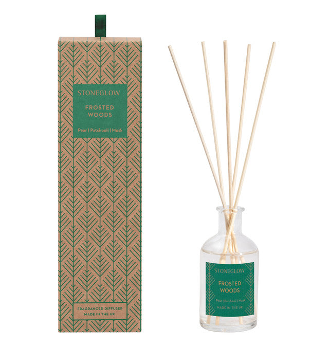 Stoneglow Seasonal Frosted Woods Reed Diffuser