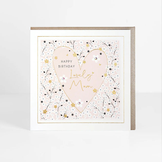 Lovely Mum Birthday Card
