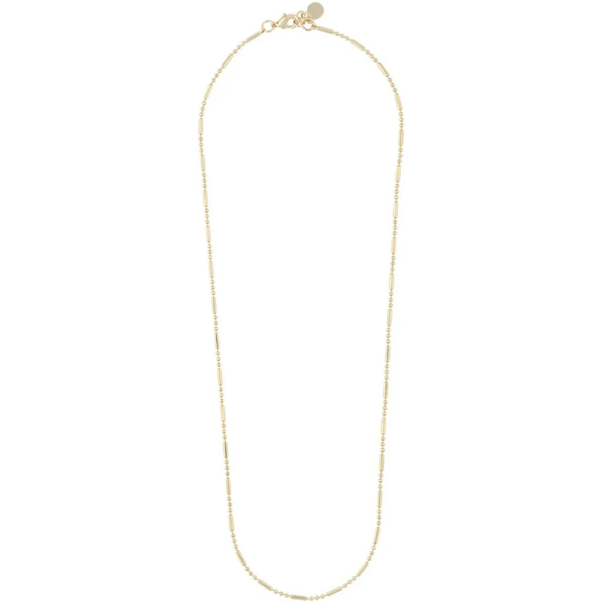 SNO View Chain Ball Necklace- Gold