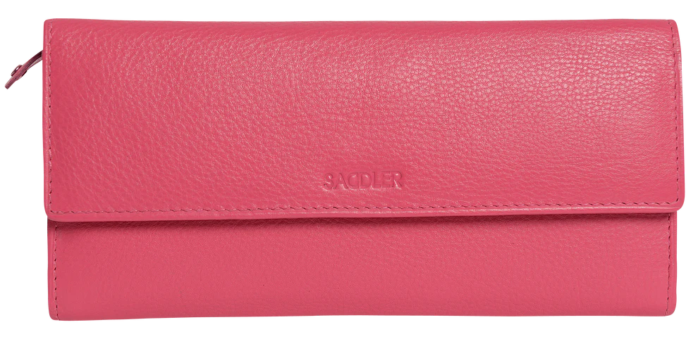 Saddler Claire Purse - Fuchsia