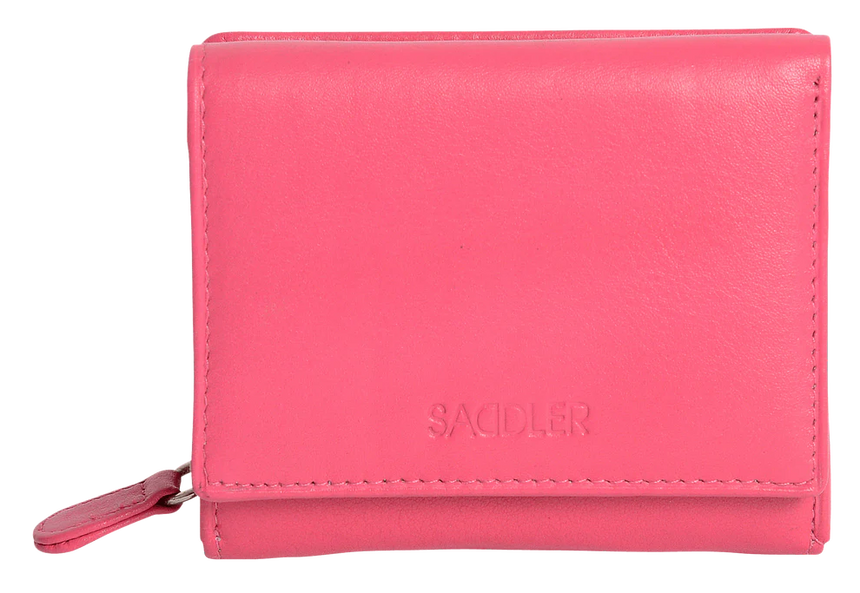 Saddler Carla Multi-Section Purse - Fuschia