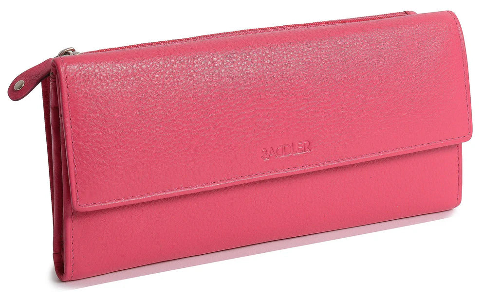 Saddler Claire Purse - Fuchsia