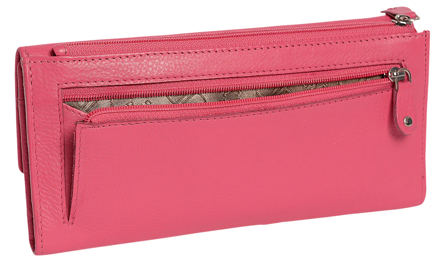 Saddler Claire Purse - Fuchsia