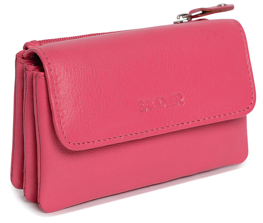 Saddler Lily Coin Purse - Fuchsia