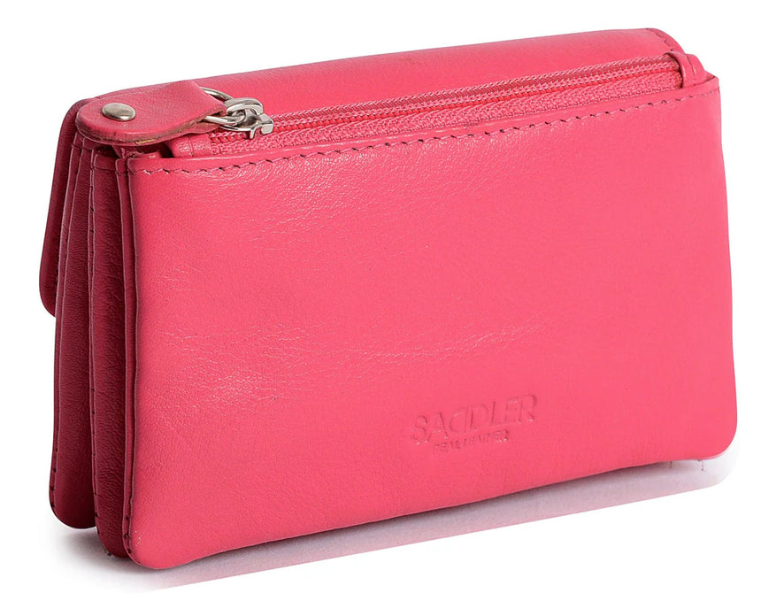 Saddler Lily Coin Purse - Fuchsia