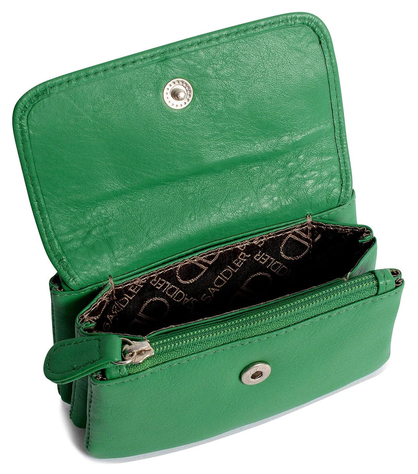 Saddler Lily Coin Purse - Green