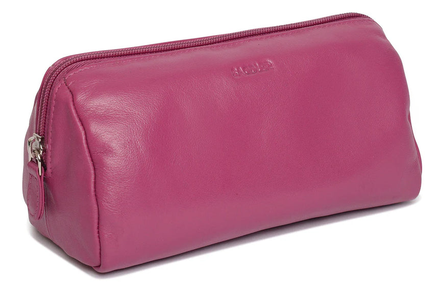 Saddler Megan Makeup Bag - Magenta