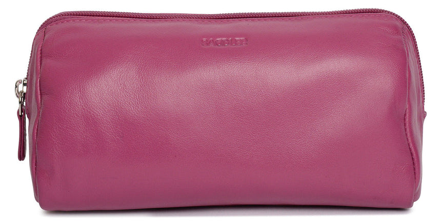 Saddler Megan Makeup Bag - Magenta