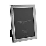 Silver Textured 5' x 7' Photo Frame