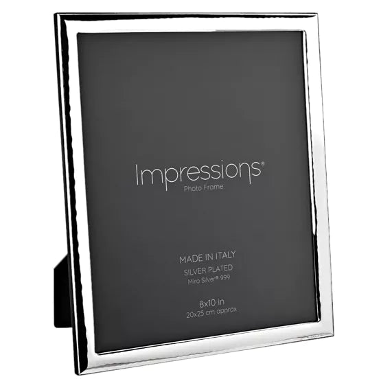 Silver Hammered 8' x 10' Photo Frame