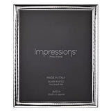 Silver Hammered 8' x 10' Photo Frame