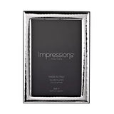 Silver Hammered 4' x 6'  Photo Frame