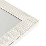 Silver Ripple Textured 4' x 6' Photo Frame