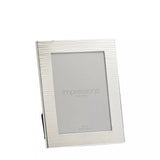 Silver Ripple Textured 5' x 7' Photo Frame