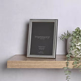 Silver Textured 5' x 7' Photo Frame