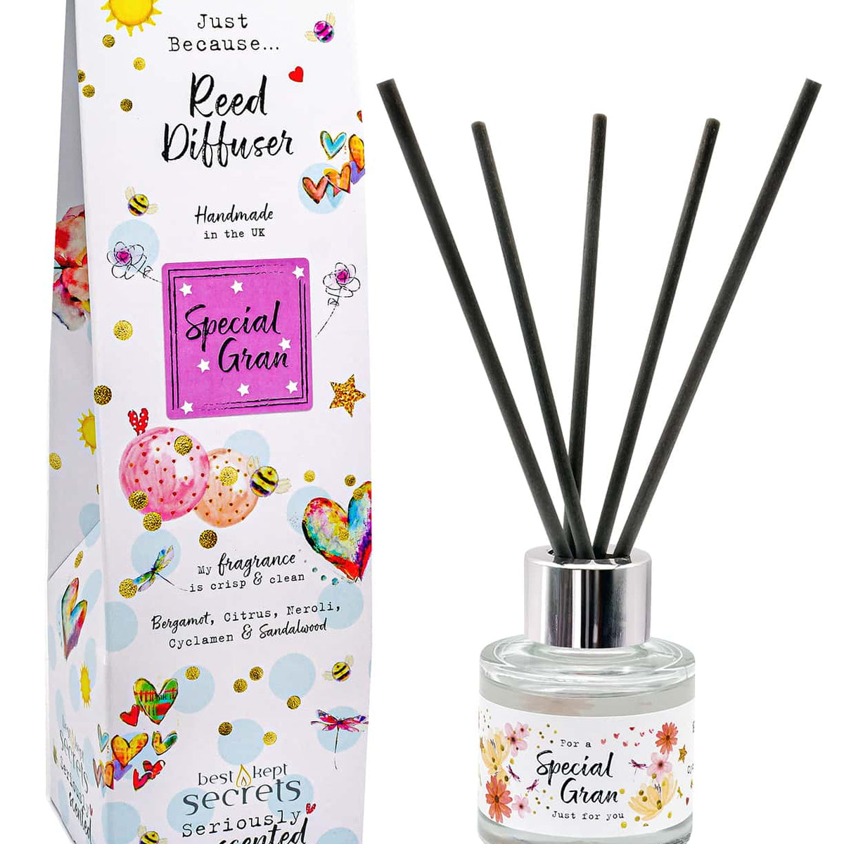 Just Because Occasion Sparkly Diffuser Special Gran – Scarlet Ribbons