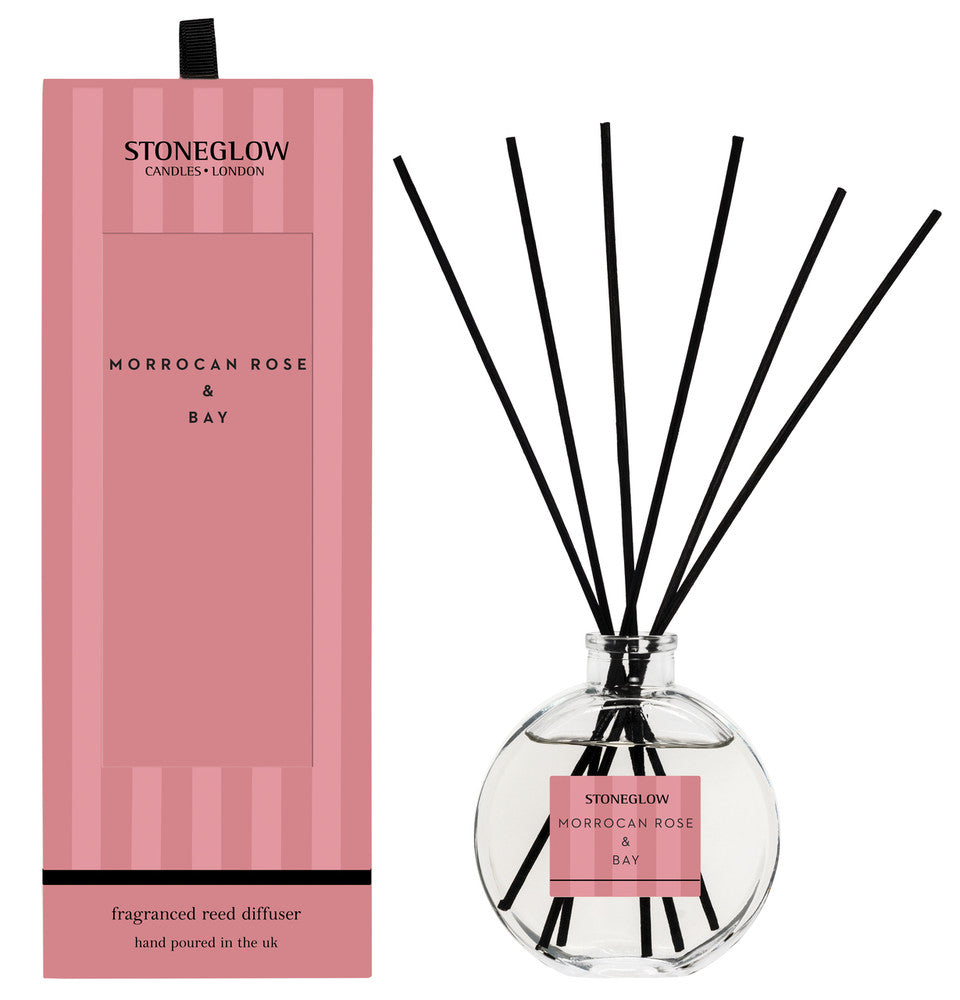 Stoneglow - Moroccan Rose & Bay Reed Diffuser