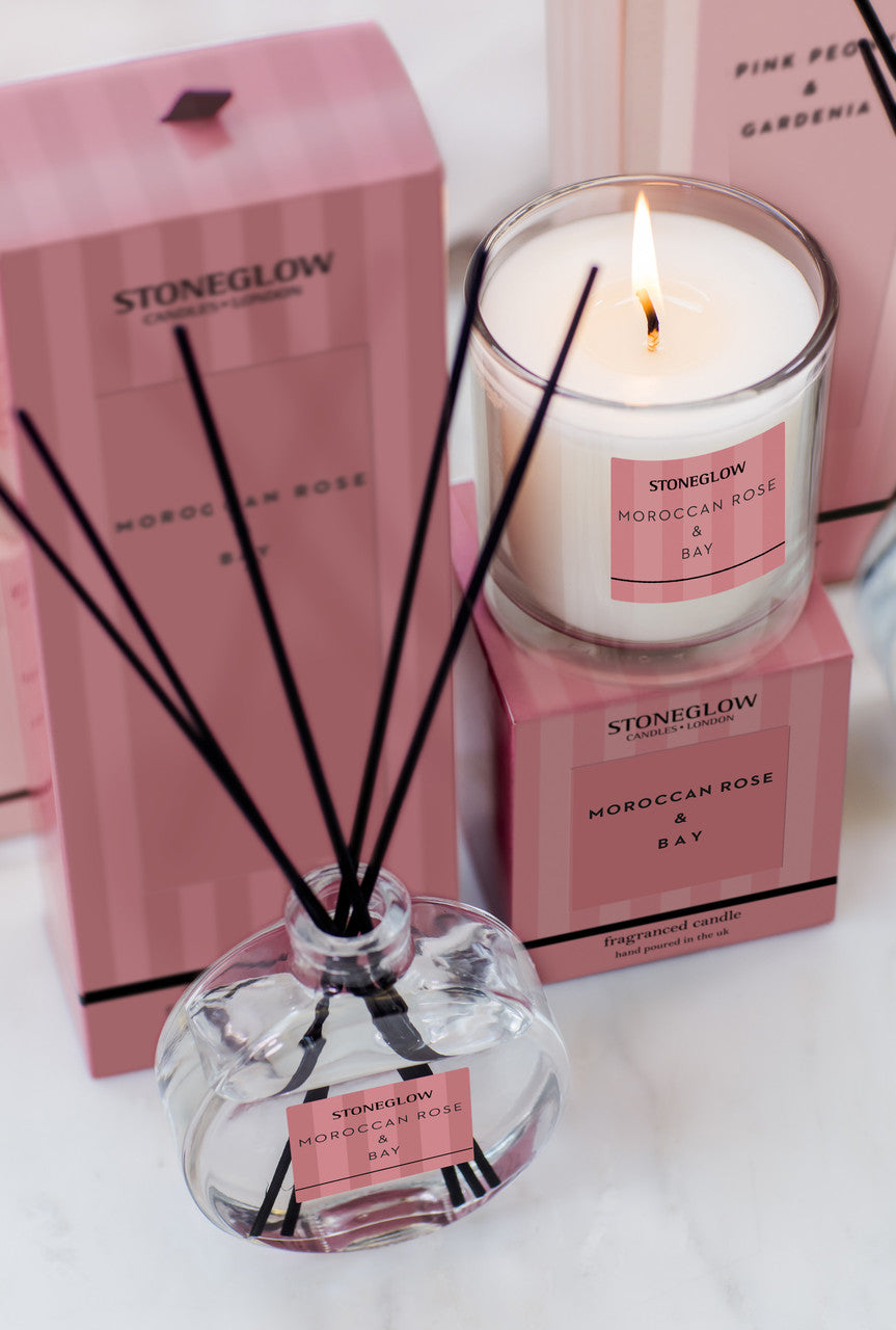 Stoneglow - Moroccan Rose & Bay Reed Diffuser