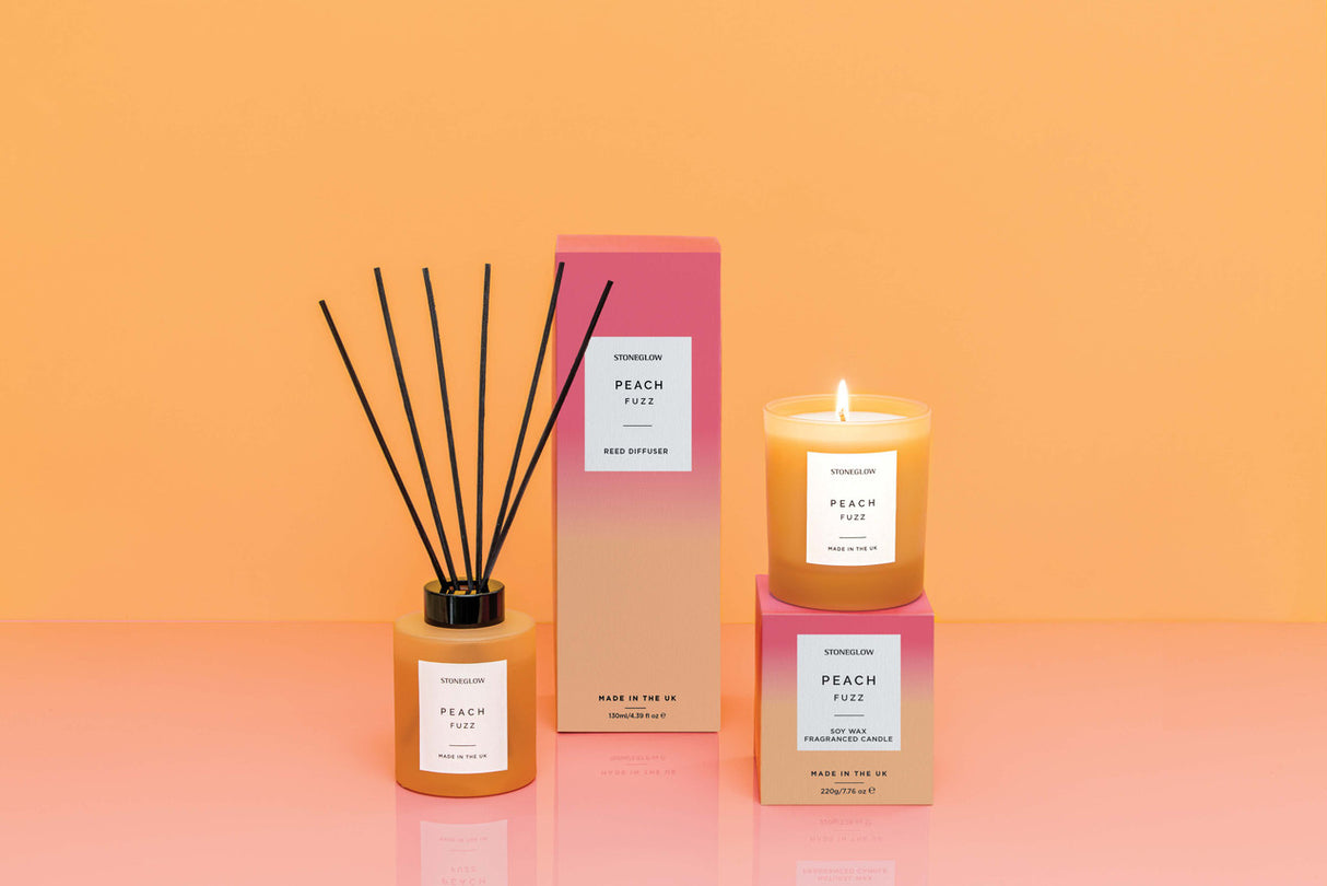 Stoneglow Sol - Peach Fuzz Reed Diffuser