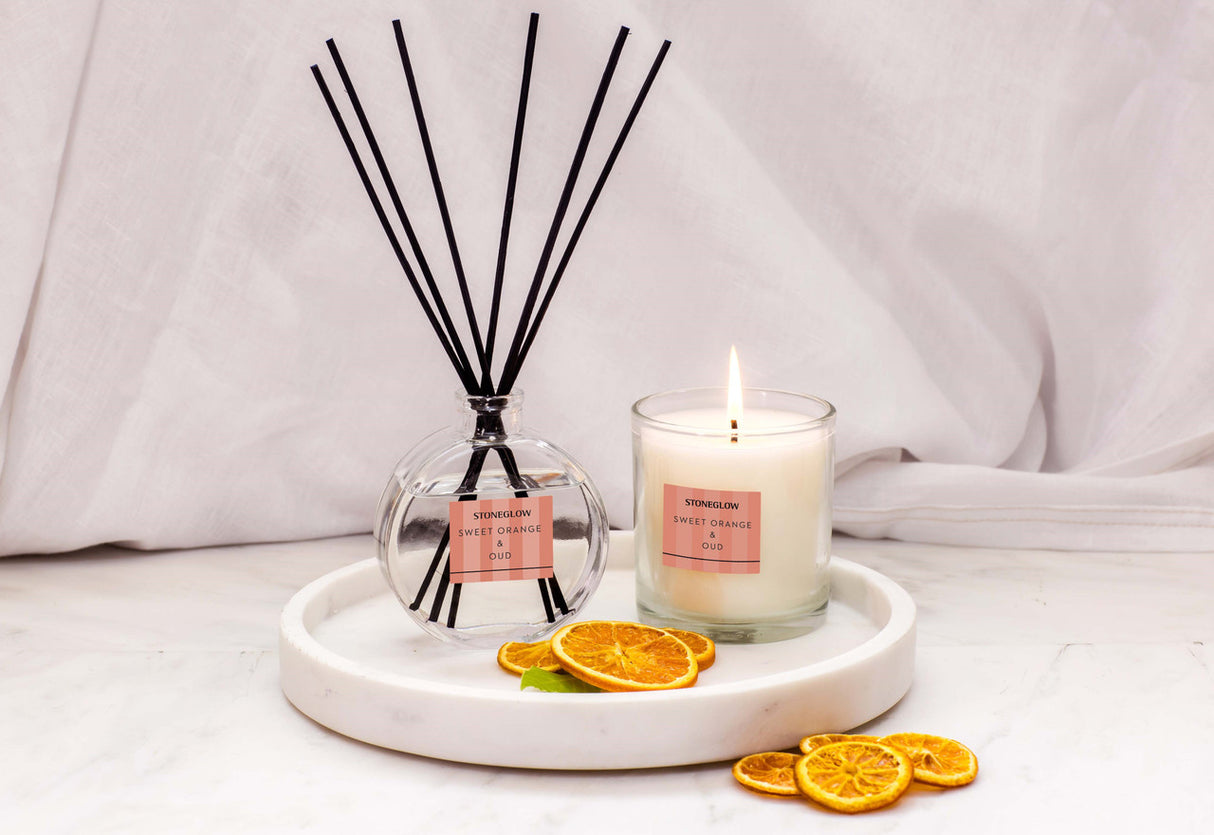 Stoneglow - Sweet Orange & Oud Reed Diffuser