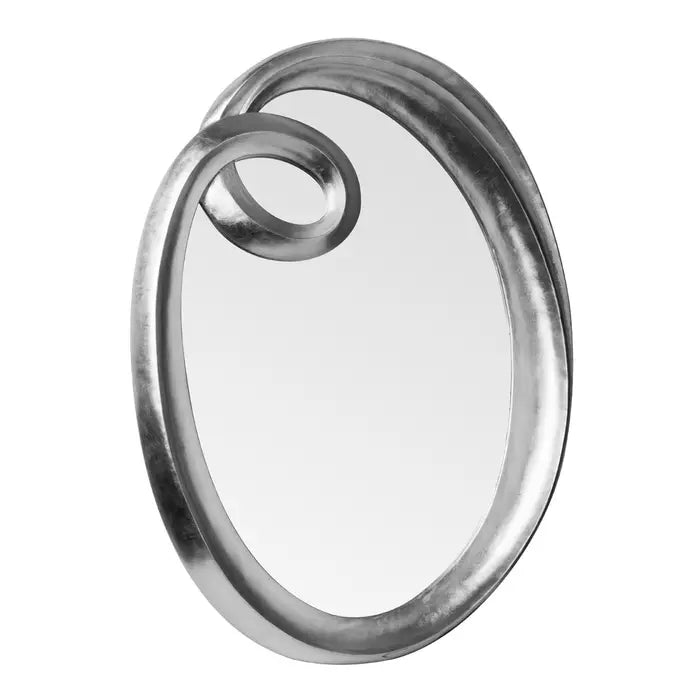 Swirl Champagne Wall Mirror