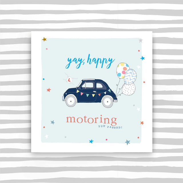 Yay Happy Motoring Card