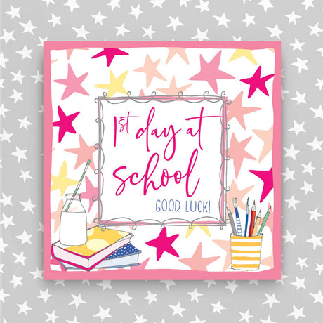 Molly Mae 1st Day at School Card