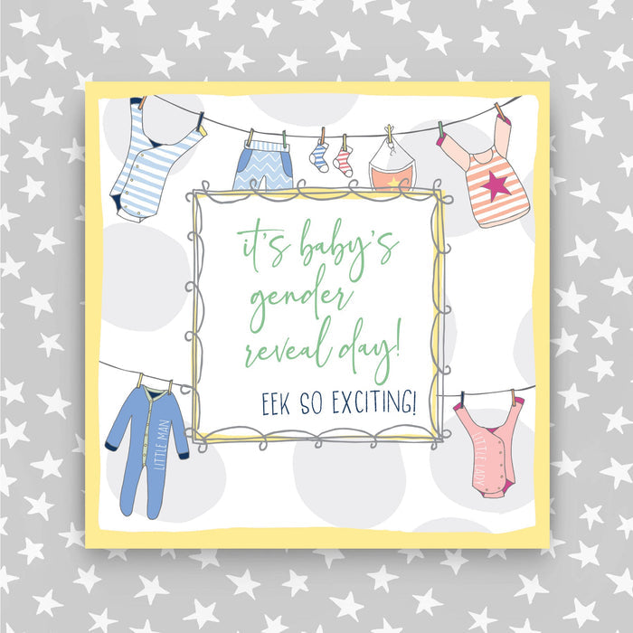 Molly Mae Baby Gender Reveal Card