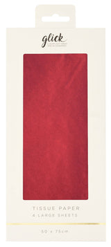Tissue Paper - Plain Red