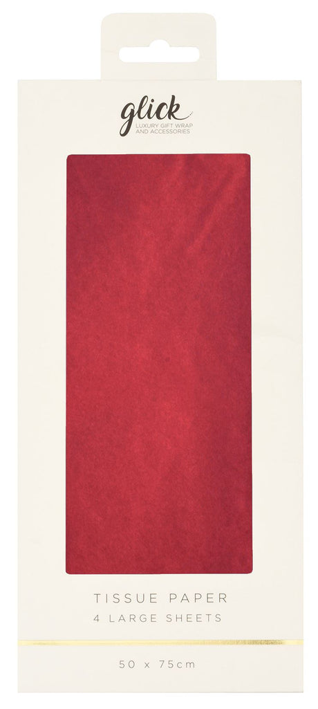Tissue Paper - Plain Red