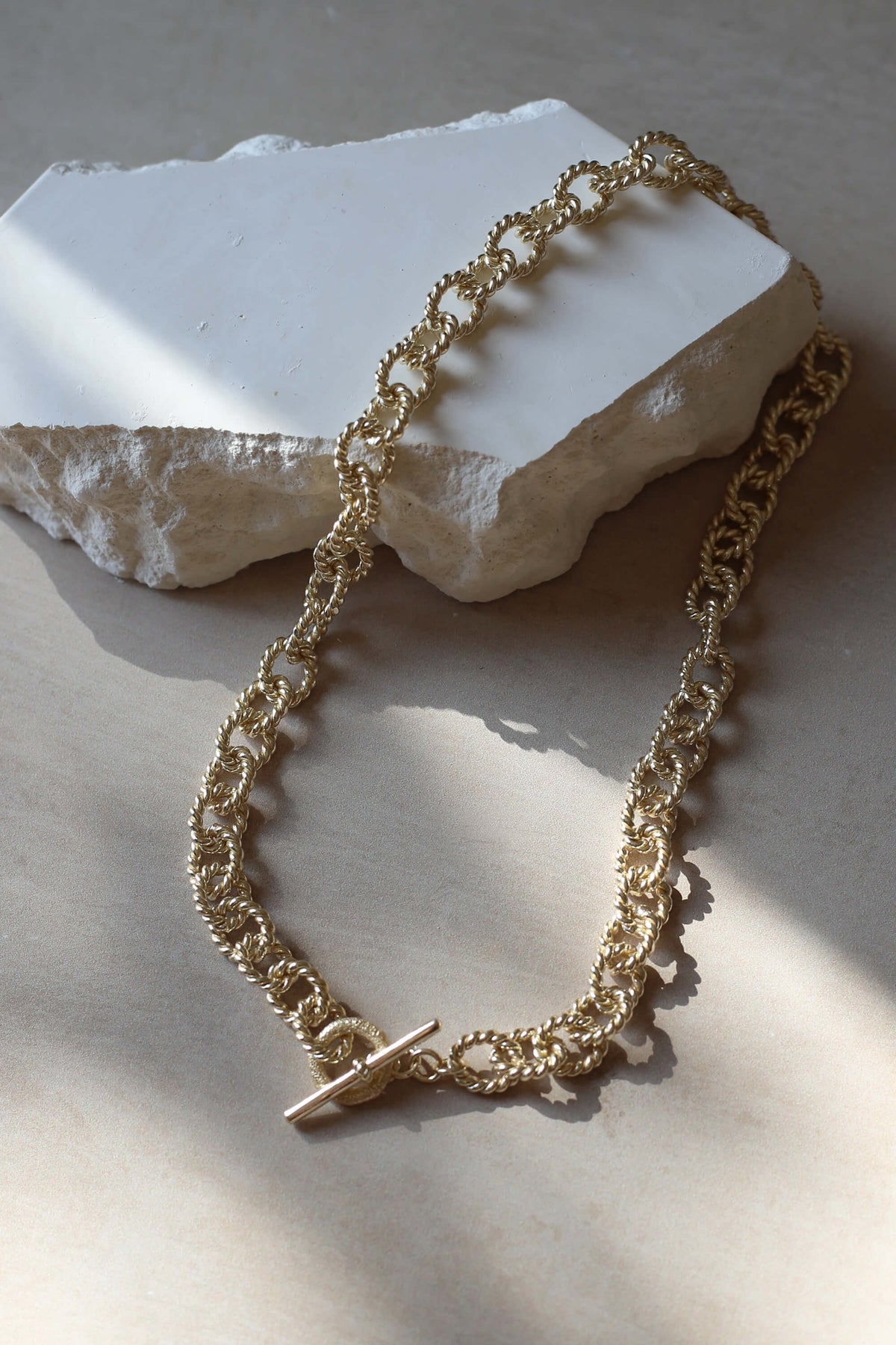 Tutti Twist Necklace - Gold