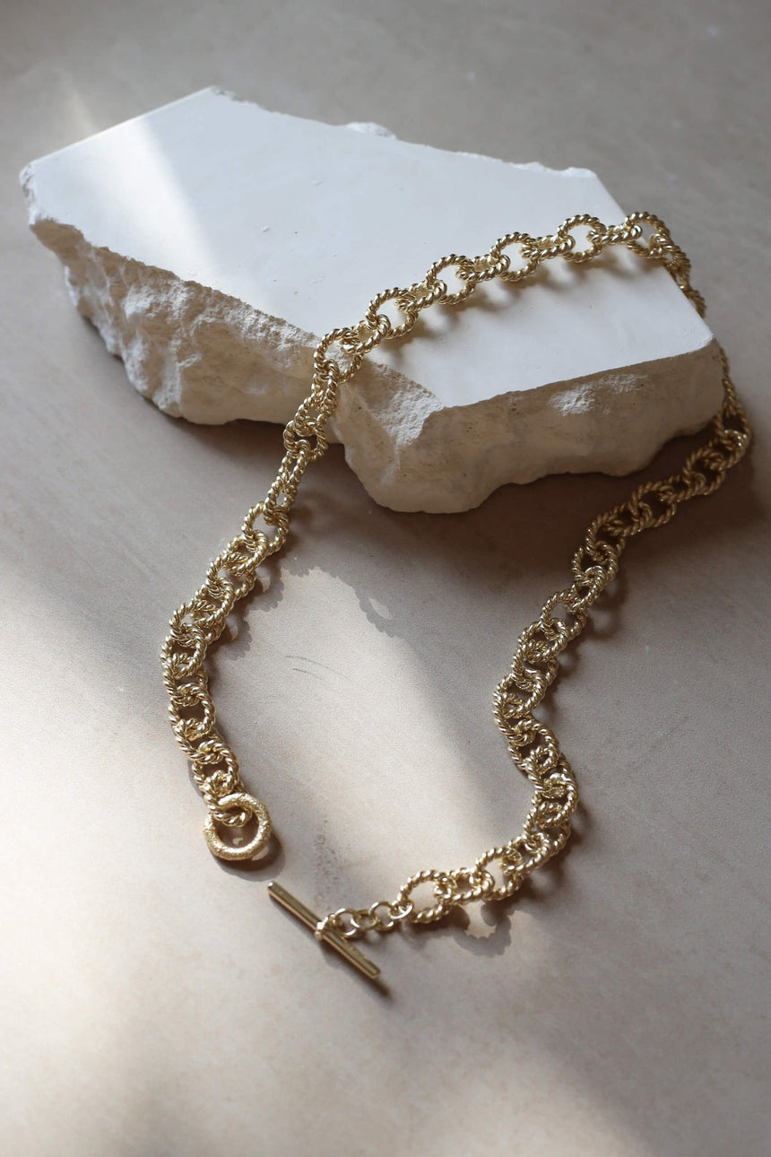 Tutti Twist Necklace Gold