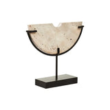 Tibor Travertine Sculpture - Small