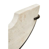 Tibor Travertine Sculpture - Small