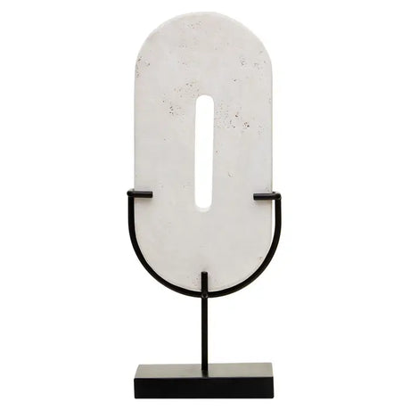 Tibor Travertine Sculpture - Large