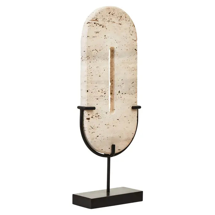 Tibor Travertine Sculpture - Large