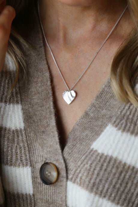 Tutti Sweetheart Necklace Silver