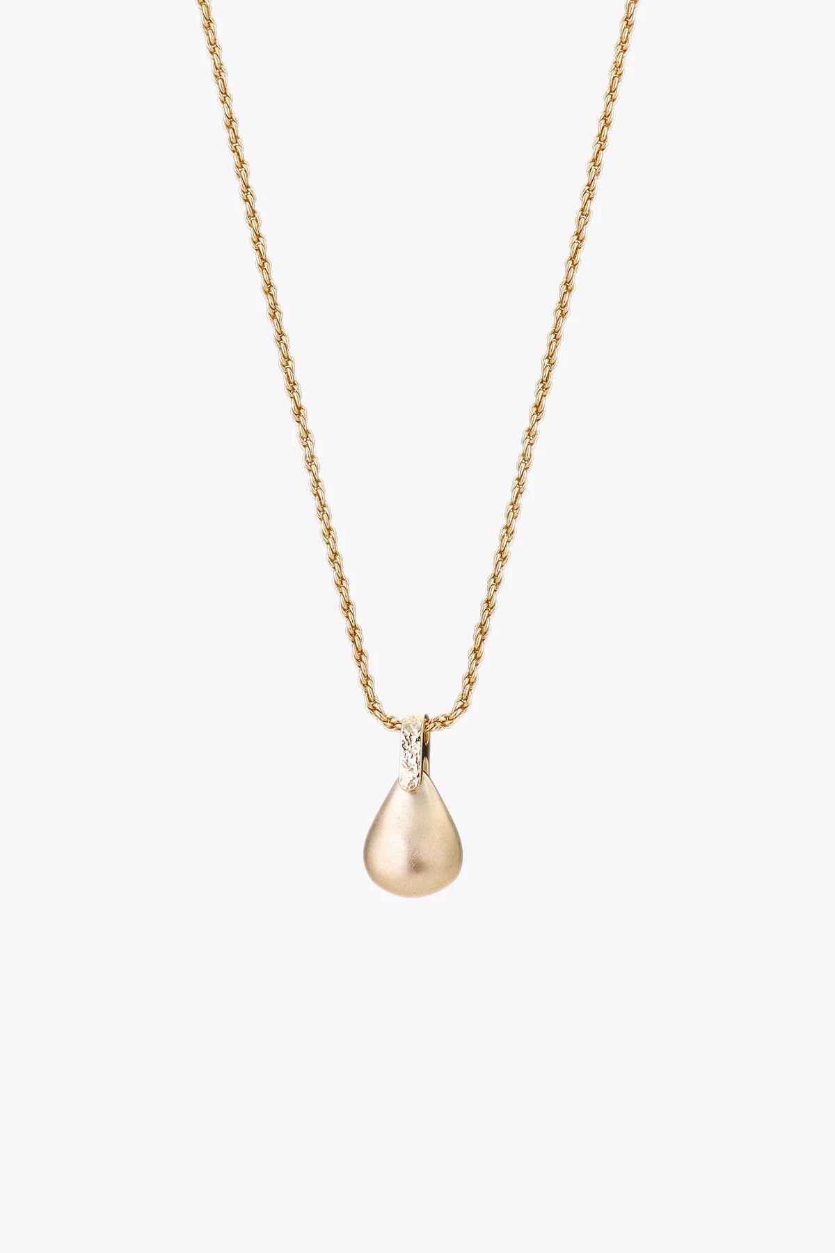 Tutti Pebble Necklace - Gold