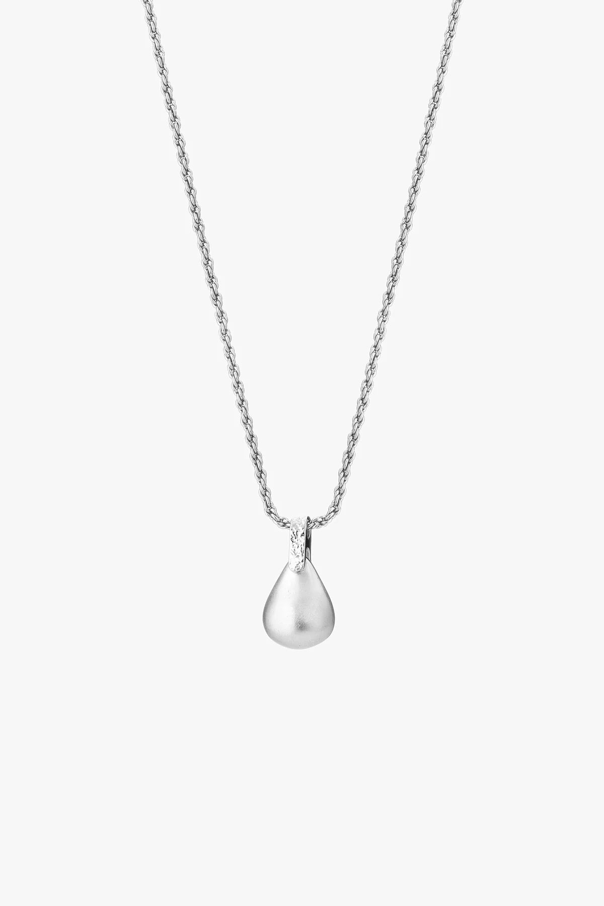 Tutti Pebble Necklace - Silver