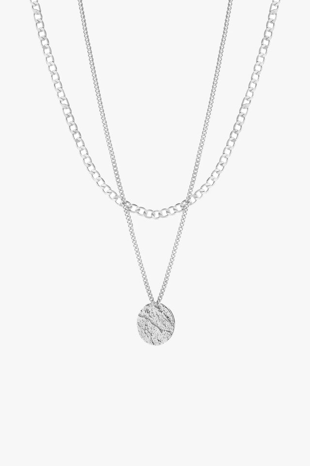 Tutti Shale Necklace - Silver