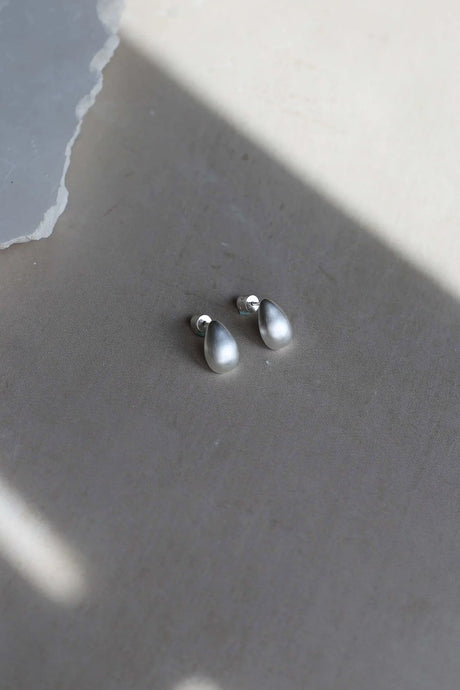 Tutti Teardrop Earrings -Silver