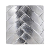 Metal Nickel Vase 29cm