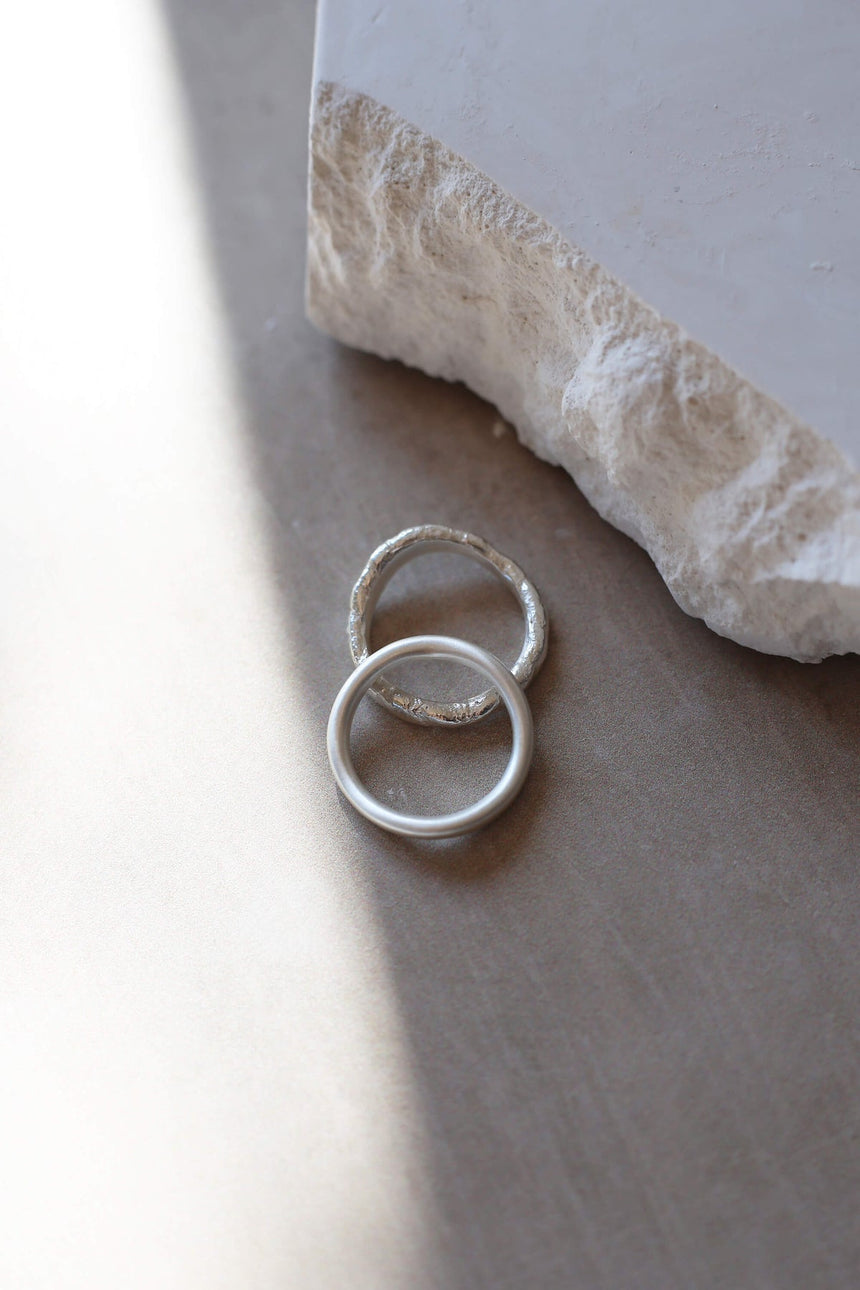 Tutti Wave Ring Silver