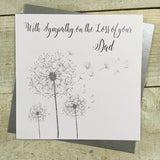 Dad Sympathy Card - Dandelion